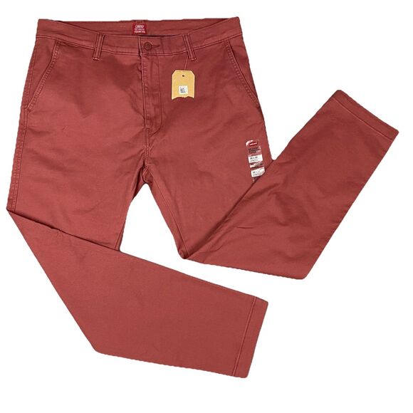 Levi's Other - Levis Standard Taper XX Chino Flat Front Pant Pink Red Men 36 x 32 New